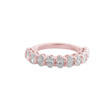 Load image into Gallery viewer, Oval Diamond Wedding Band