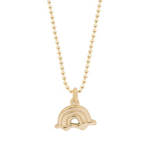 Load image into Gallery viewer, Rainbow Charm in 14k Gold
