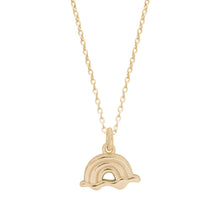 Load image into Gallery viewer, Rainbow Charm in 14k Gold