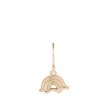 Load image into Gallery viewer, Rainbow Earring in 14k Gold
