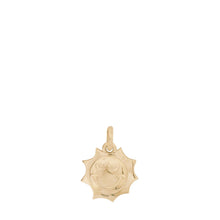 Load image into Gallery viewer, Sun Charm in 14k Gold