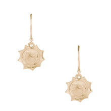 Load image into Gallery viewer, Sun Earring in 14k Gold