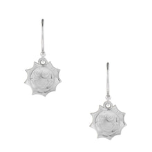 Load image into Gallery viewer, Sun Earring in Sterling Silver