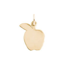 Load image into Gallery viewer, San Diego Food Bank Apple Charm Yellow Gold
