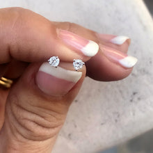 Load image into Gallery viewer, Diamond Cocktail Stud Earrings