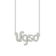 Load image into Gallery viewer, lfgsd necklace in sterling silver