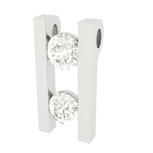 Load image into Gallery viewer, Floating Diamond Pendant