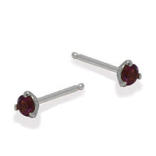 Load image into Gallery viewer, Pink Tourmaline Martini Stud