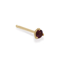 Load image into Gallery viewer, Pink Tourmaline Martini Stud
