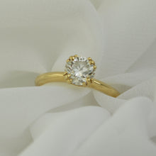 Load image into Gallery viewer, Bianca Ring with Triple Claw Prongs