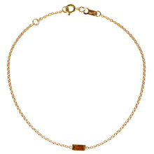 Load image into Gallery viewer, Baguette Gemstone Bracelet