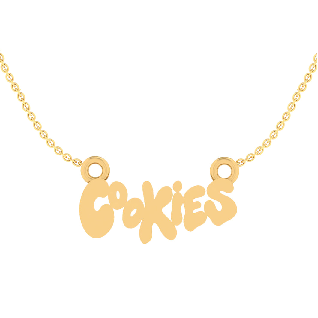 Cookies Necklace in 14k Gold