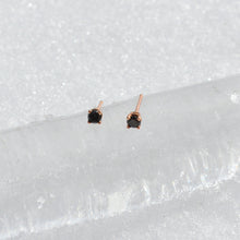 Load image into Gallery viewer, Black Diamond Studs