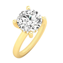 Load image into Gallery viewer, Francesca Solitaire with Hidden Halo