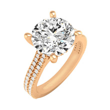 Load image into Gallery viewer, Gia Ring with Hidden Halo