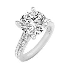 Load image into Gallery viewer, Gia Ring with Hidden Halo