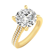 Load image into Gallery viewer, Gia Ring with Hidden Halo