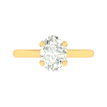 Load image into Gallery viewer, Oval Engagement Ring