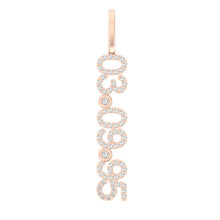 Load image into Gallery viewer, Diamond Date Charm