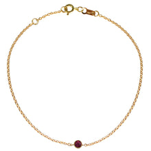 Load image into Gallery viewer, Bezel Gemstone Bracelet