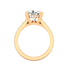 Load image into Gallery viewer, Gia Ring with Hidden Halo
