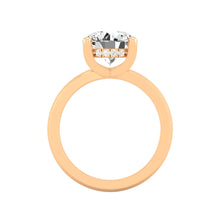 Load image into Gallery viewer, Francesca Solitaire with Hidden Halo