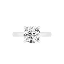 Load image into Gallery viewer, Francesca Solitaire with Hidden Halo