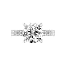 Load image into Gallery viewer, Gia Ring with Hidden Halo