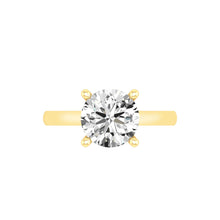 Load image into Gallery viewer, Francesca Solitaire with Hidden Halo