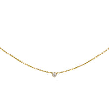 Load image into Gallery viewer, Sweet Bling Solitaire Diamond Necklace
