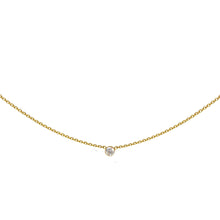 Load image into Gallery viewer, Sweet Bling Solitaire Diamond Necklace