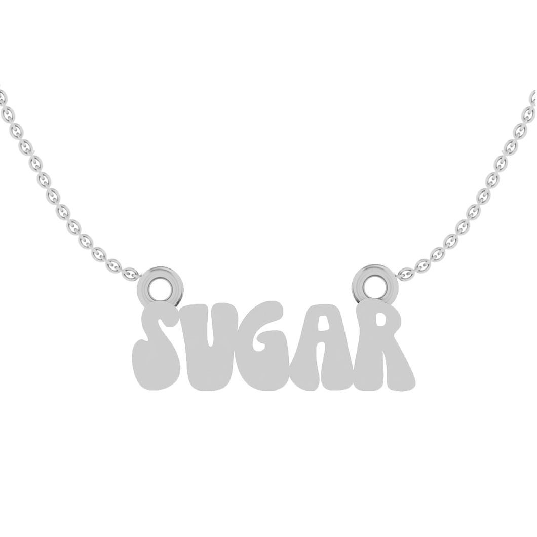 Sugar Necklace in Sterling Silver