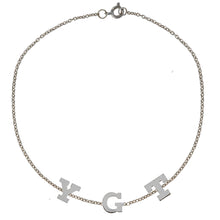 Load image into Gallery viewer, Gold Initial Bracelet by Sweet Bling - Three Initials