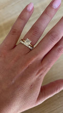 Load and play video in Gallery viewer, Shared Prong Wedding Band
