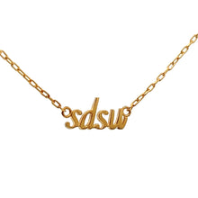 Load image into Gallery viewer, Dainty College Necklace
