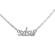 Load image into Gallery viewer, Dainty SDSU Necklace
