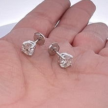 Load image into Gallery viewer, Diamond Stud Earrings