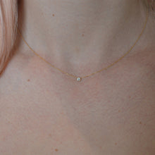Load image into Gallery viewer, Sweet Bling Solitaire Diamond Necklace