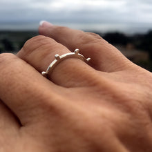 Load image into Gallery viewer, Sterling Silver Paz Spinner Ring
