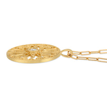 Load image into Gallery viewer, sweetbling-la-rioja-rose-cut-diamond-medallion