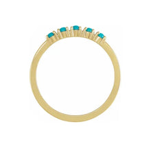 Load image into Gallery viewer, Turquoise Stacking RIng

