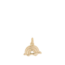 Load image into Gallery viewer, Rainbow Charm in 14k Gold
