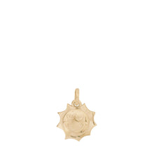Load image into Gallery viewer, Sun Charm in 14k Gold

