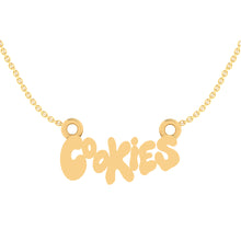 Load image into Gallery viewer, Cookies Necklace in 14k Gold
