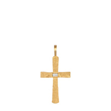 Load image into Gallery viewer, Santos Cross with Diamond Baguette
