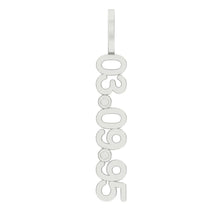 Load image into Gallery viewer, Sterling Silver Date Charm
